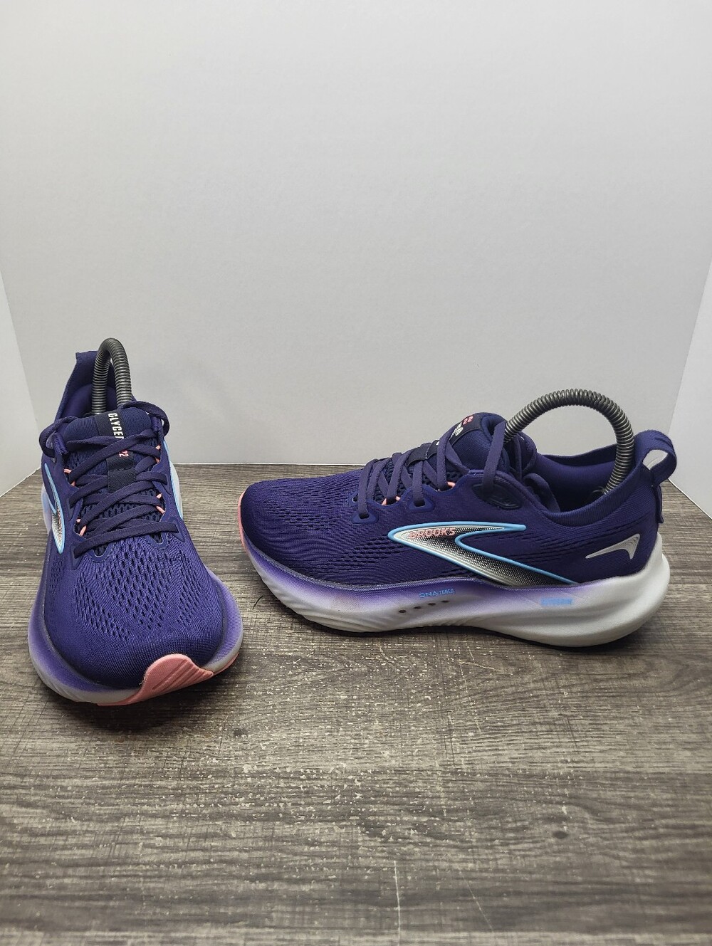 Brooks Glycerin 22 Blue Ribbon/Peacoat/Dianthus Women's Size 6.5 Running Shoes